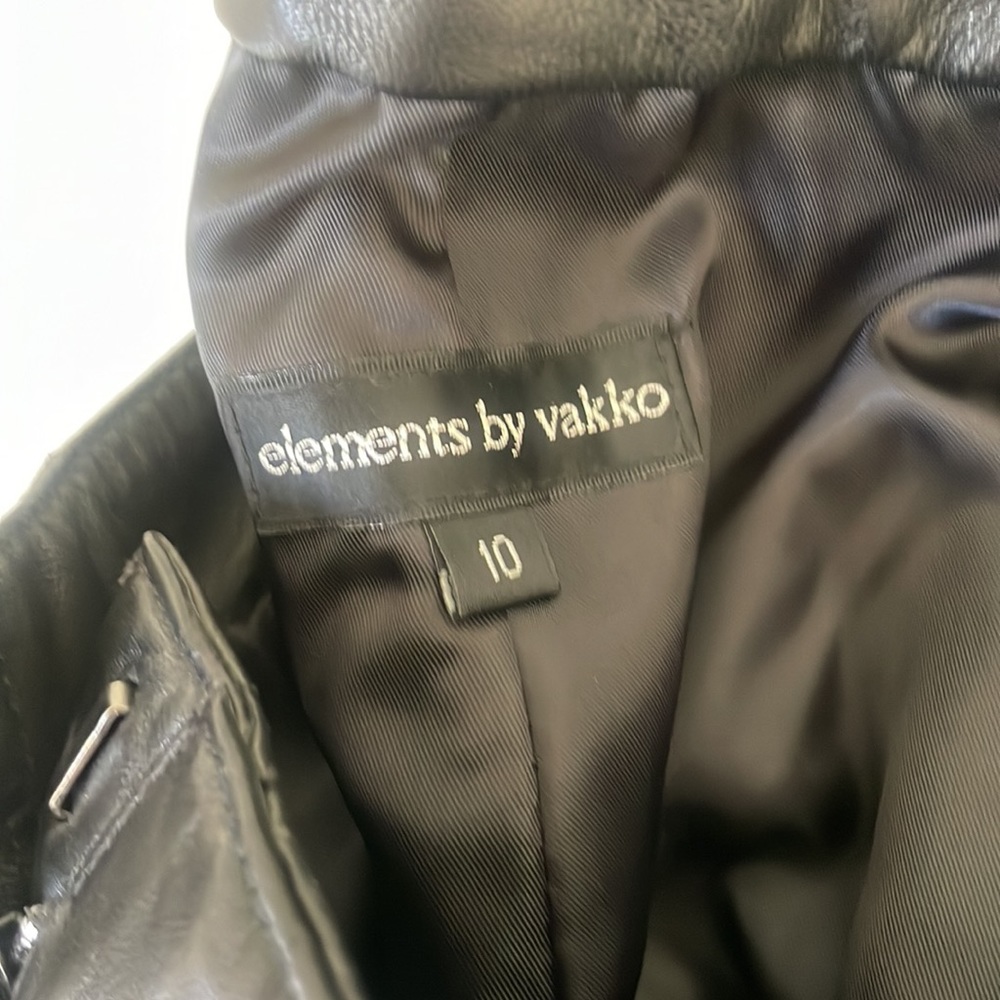 Black leather pants. - Picture 6 of 7